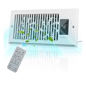 Vallisco White Vent Fan with Remote
